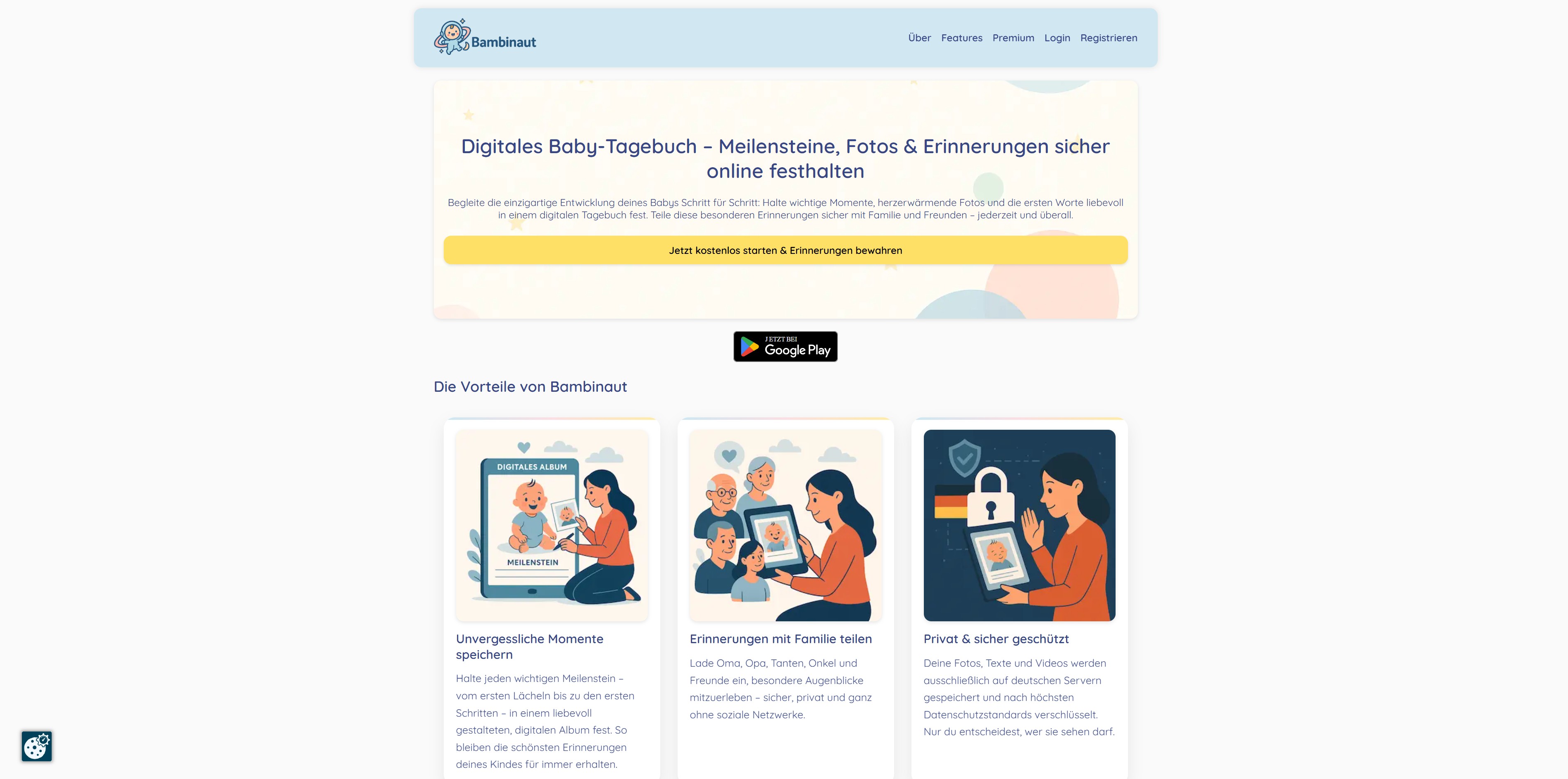 Bambinaut Homepage