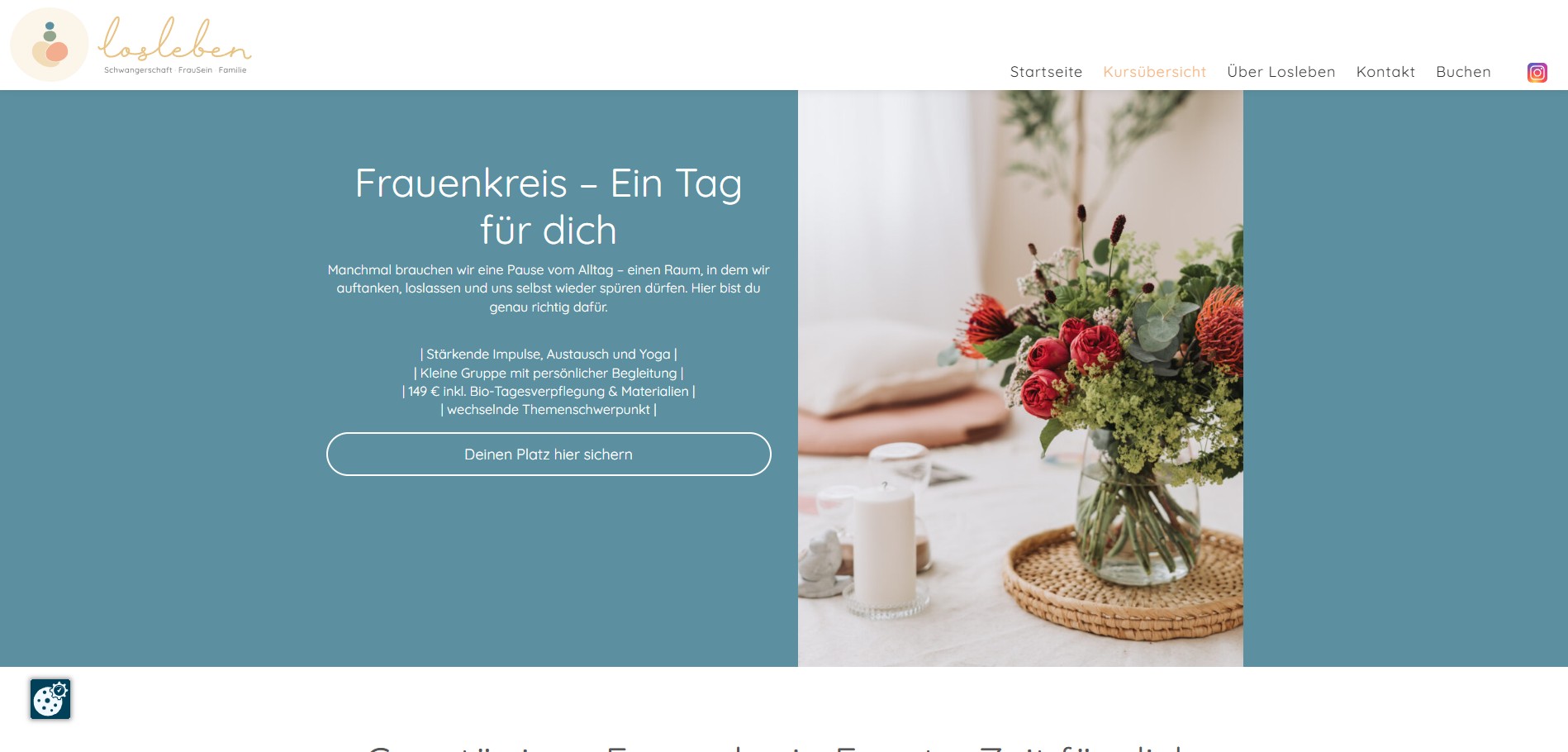 losleben-familie.de Screenshot