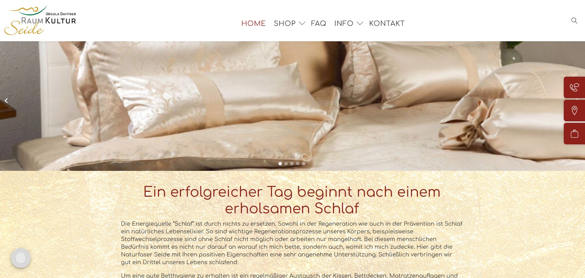 Raumkultur Homepage